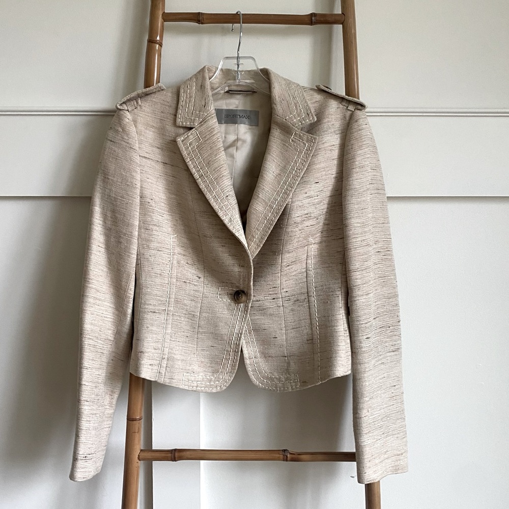 Sportmax Silk Blazer